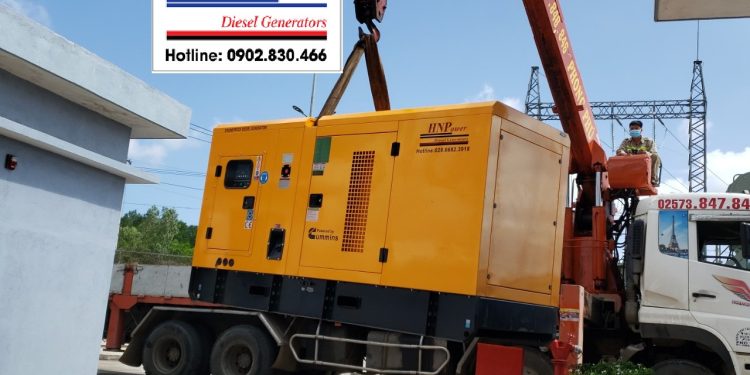 Máy phát điện Cummins 100kVA 3 pha, công suất dự phòng 110kVA